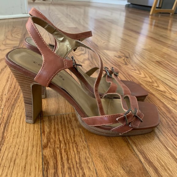 Candie's 90's platform chunky heels 7 - Picture 2 of 5